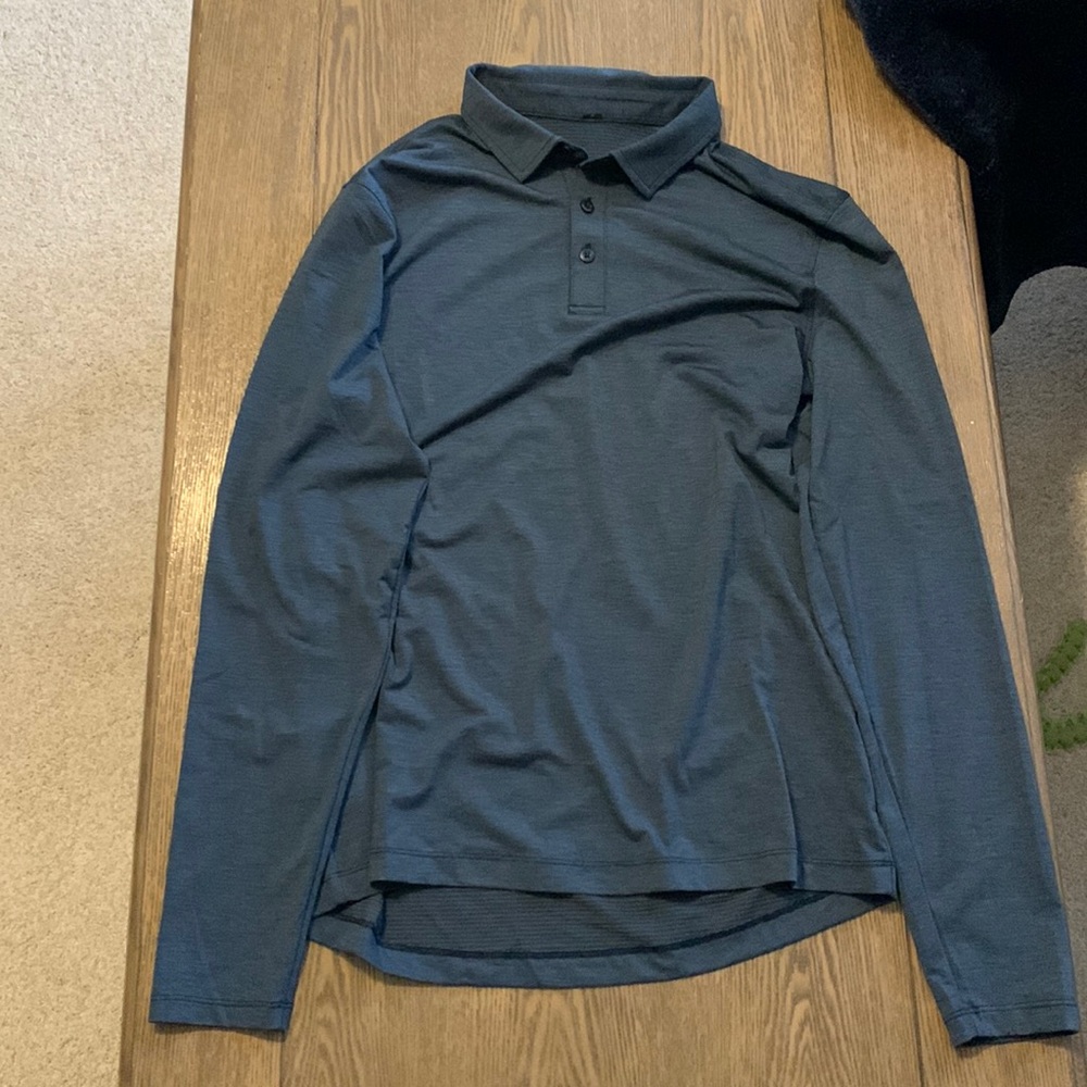 Lululemon Evolution Long Sleeve Performance Polo Medium
